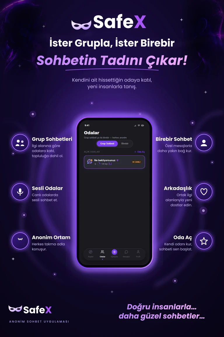 SafeX tanıtım görseli 3